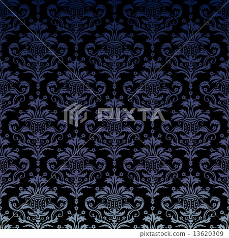 Luxury seamless golden floral wallpaper Luxury seamless golden floral wallpaper 13620309