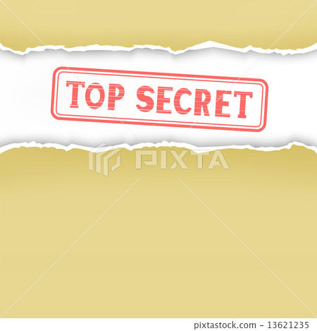 wrapped paper and stamp 13621235