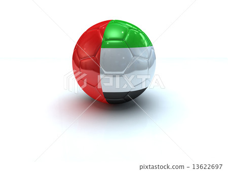 UAE Soccer Ball 13622697