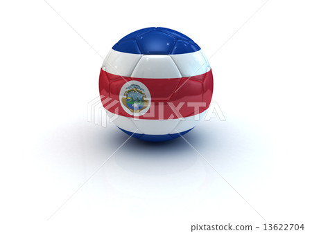 Costa Rica soccer ball 13622704