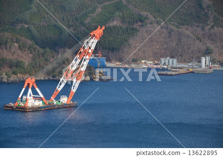 起重機船 起重機船 13622895