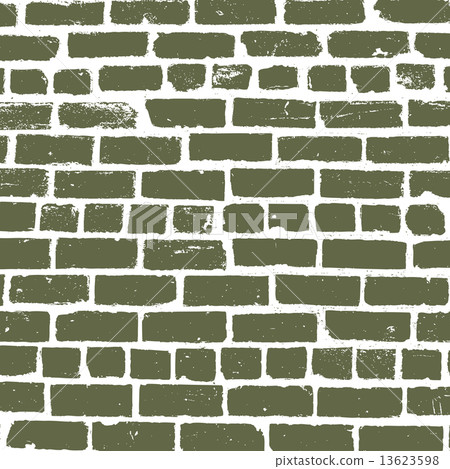 Simple vector background of old brickwork design Simple vector background of old brickwork design 13623598