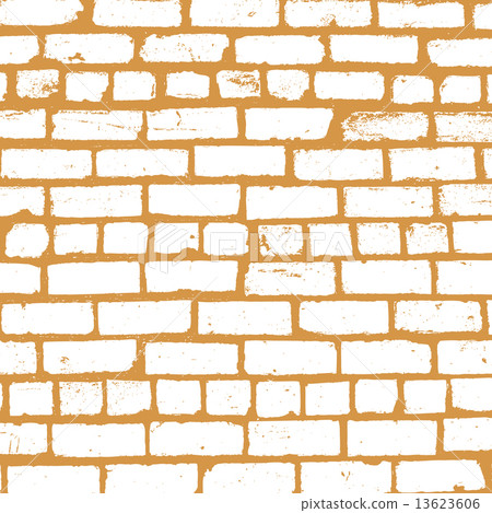 Simple vector background of old brickwork design Simple vector background of old brickwork design 13623606