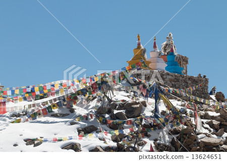 Prayer flag at Leh, Ladakh, India 13624651