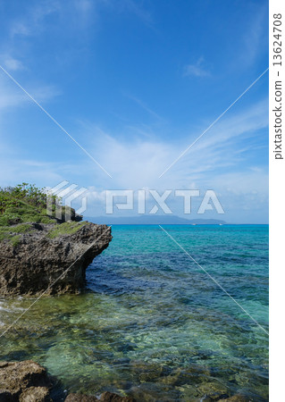 沖繩縣黑島西海灘 13624708