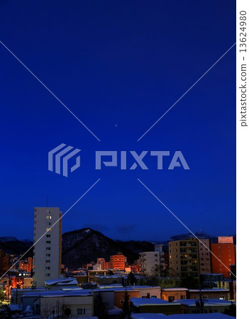 札幌的夜景 13624980