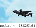 Flying over Atsugi base E-2 Hawkeye 13625161