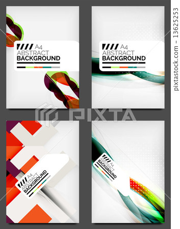 Set of Flyer Templates, Business Web Layouts 13625253