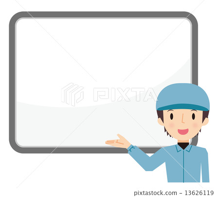 Explanatory worker male 13626119