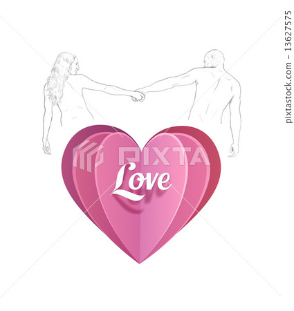 Valentines day vector 13627575
