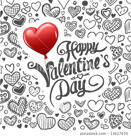 Valentines day vector Valentines day vector 13627630