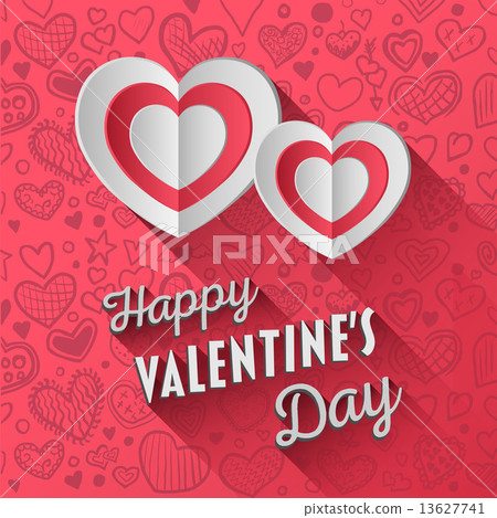 Valentines day vector 13627741