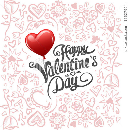 Valentines day vector 13627904