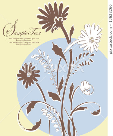 Spring floral background 13628260
