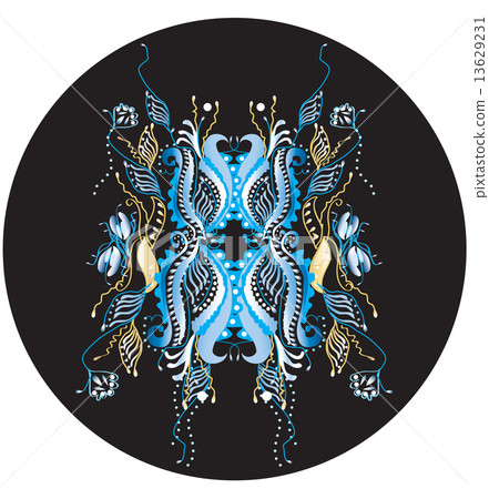 Abstract butterfly 13629231