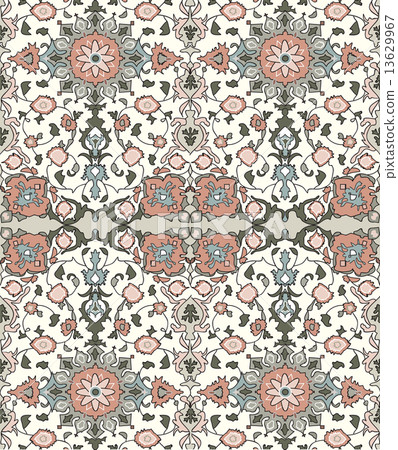 Vintage background with ornate elegant floral design Vintage background with ornate elegant floral design 13629967