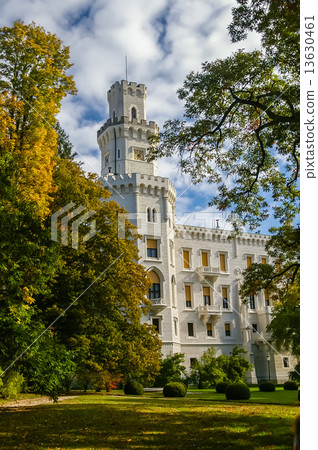 Hluboka Castle in Czech Republic 13630461
