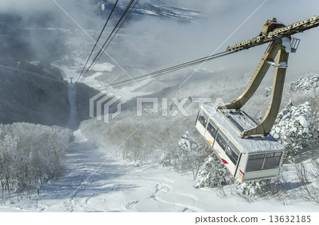 Dragon ski resort snowy mountains Dragon ski resort snowy mountains 13632185