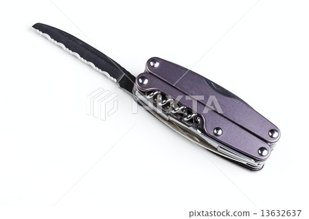 steel folding multitool 13632637