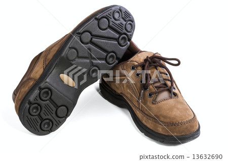 Brown leather man's shoes 13632690
