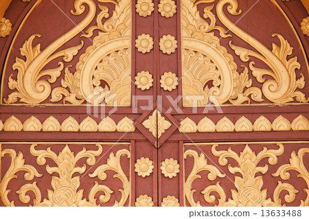 Traditional Laos style art 13633488