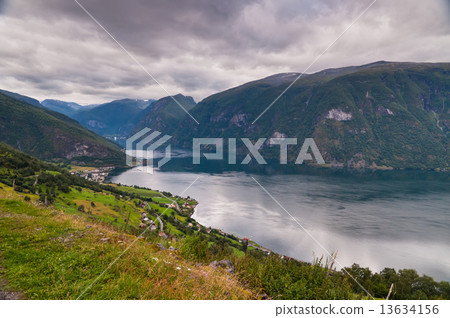 View at Aurland, Norway 13634156