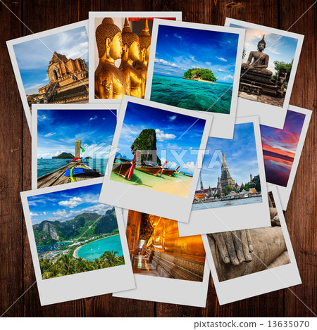 Collage of Thailand images 13635070