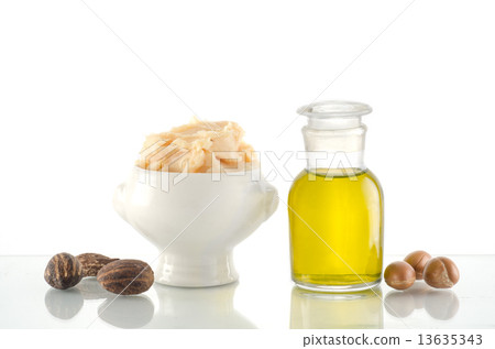 Argan oil and fruits with Shea butter and nuts 13635343