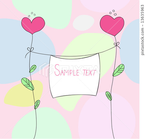 Vector card 13635963