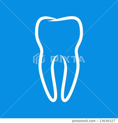 Sign of tooth 13636327