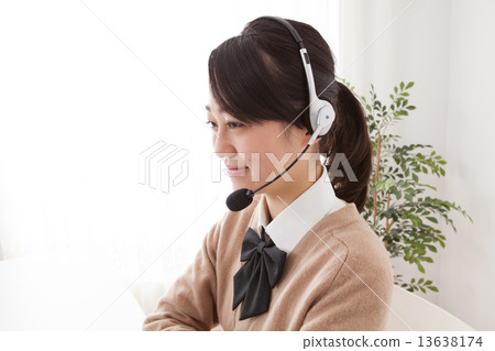 headset, headsets, person 13638174