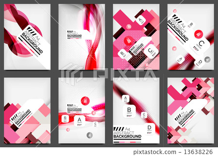 Set of Flyer Templates, Business Web Layouts 13638226