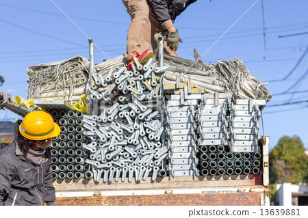 外牆建築腳手架 外牆建築腳手架 13639881