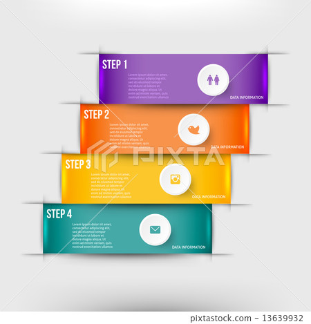 Modern infographics element 13639932