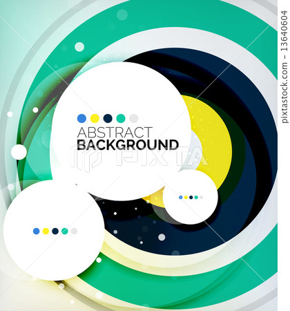 Color circles composition Color circles composition 13640604