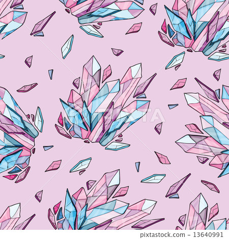 Vector seamless background of diamonds Vector seamless background of diamonds 13640991