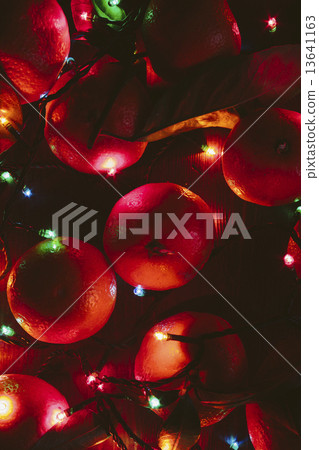 xmas clementines . 13641163