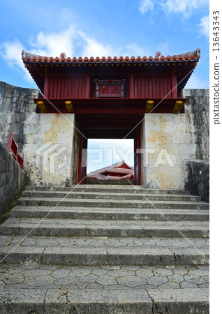 Shuri Castle's Injured Gate (Shuri Castle Park / Shuri Naha City, Okinawa Prefecture) Shuri Castle's Injured Gate (Shuri Castle Park / Shuri Naha City, Okinawa Prefecture) 13643343
