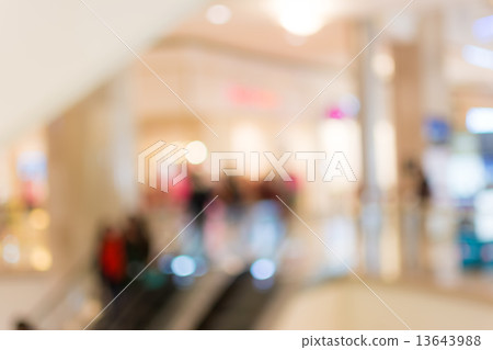 Abstract background of shopping mall Abstract background of shopping mall 13643988