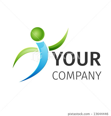 Abstract logo Human 13644446