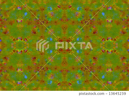 Ethnic pattern. Abstract kaleidoscope Ethnic pattern. Abstract kaleidoscope 13645239