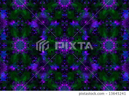 Ethnic pattern. Abstract kaleidoscope Ethnic pattern. Abstract kaleidoscope 13645241