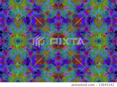Ethnic pattern. Abstract kaleidoscope Ethnic pattern. Abstract kaleidoscope 13645242