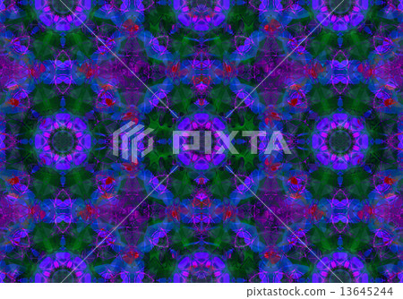 Ethnic pattern. Abstract kaleidoscope Ethnic pattern. Abstract kaleidoscope 13645244