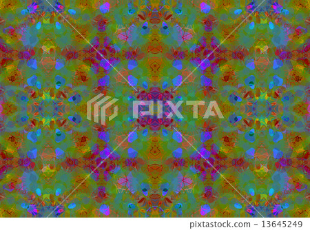 Ethnic pattern. Abstract kaleidoscope Ethnic pattern. Abstract kaleidoscope 13645249