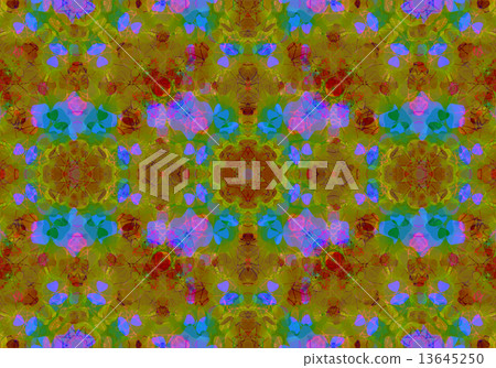 Ethnic pattern. Abstract kaleidoscope Ethnic pattern. Abstract kaleidoscope 13645250