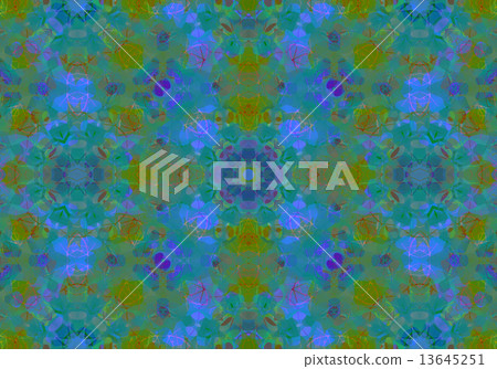 Ethnic pattern. Abstract kaleidoscope Ethnic pattern. Abstract kaleidoscope 13645251