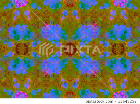 Ethnic pattern. Abstract kaleidoscope Ethnic pattern. Abstract kaleidoscope 13645252