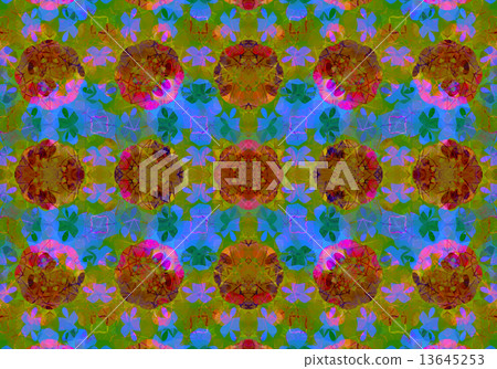 Ethnic pattern. Abstract kaleidoscope Ethnic pattern. Abstract kaleidoscope 13645253