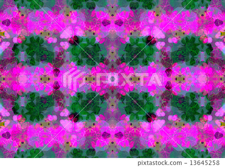 Ethnic pattern. Abstract kaleidoscope 13645258